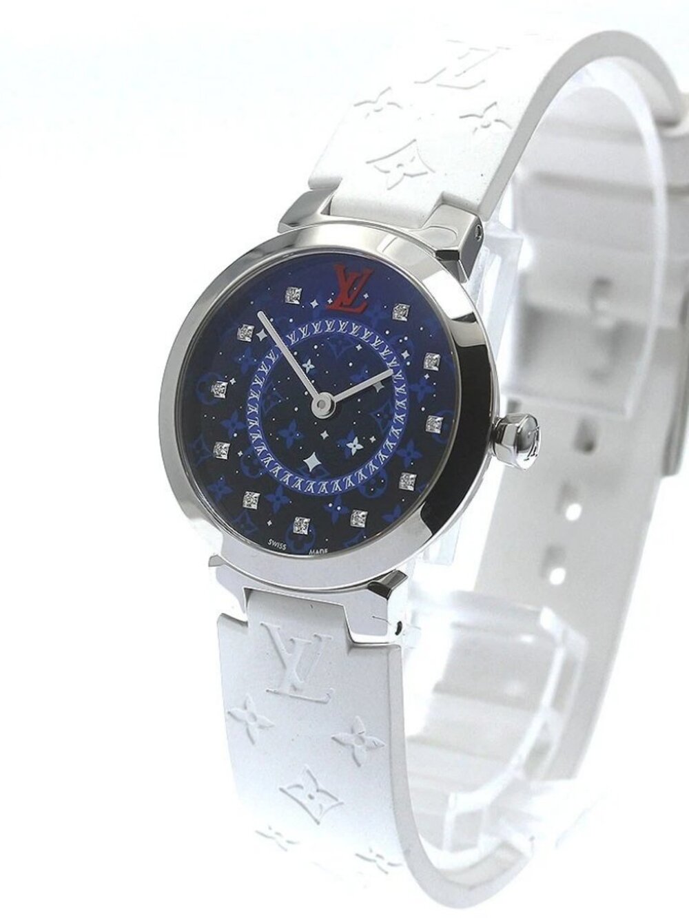 LOUIS VUITTON Tambour Slim PM Kobe store limited QA171 11P Quartz Ladies_876497